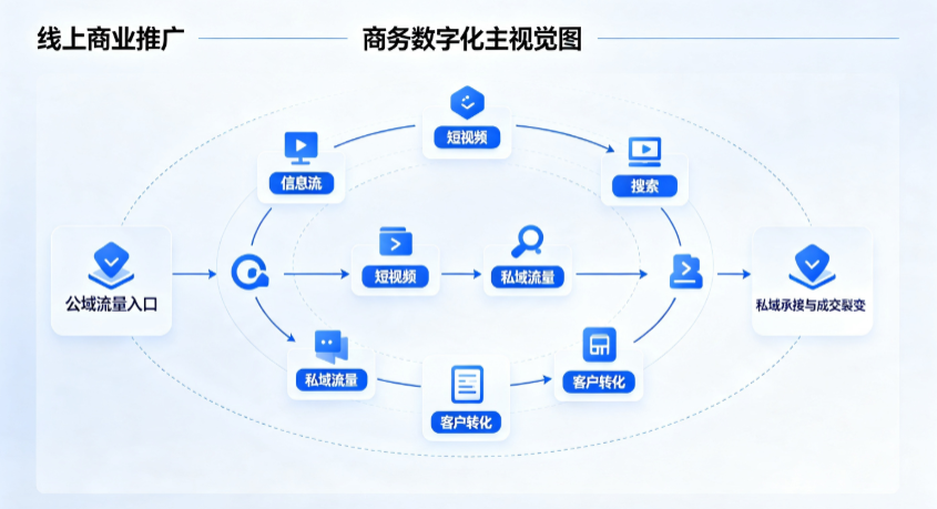 洪雅县线上商业推广怎么做？全域流量闭环搭建与低成本转化实战指南